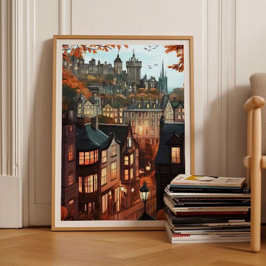 Edinburgh Impression Edinburgh Illustration Ecosse