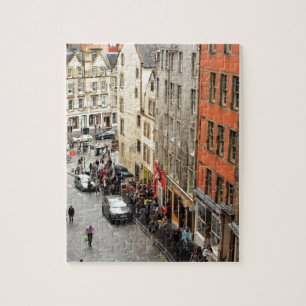 Edinburgh in Schotland, verschillende geschenken Legpuzzel