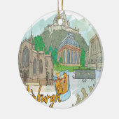 Edinburgh Keramisch Ornament (Links)