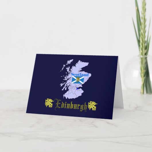 Edinburgh kwaliteit. kaart (Voorkant)