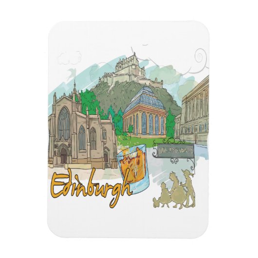 Edinburgh Magneet (Verticaal)