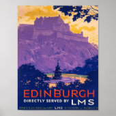 EDINBURGH POSTER (Voorkant)