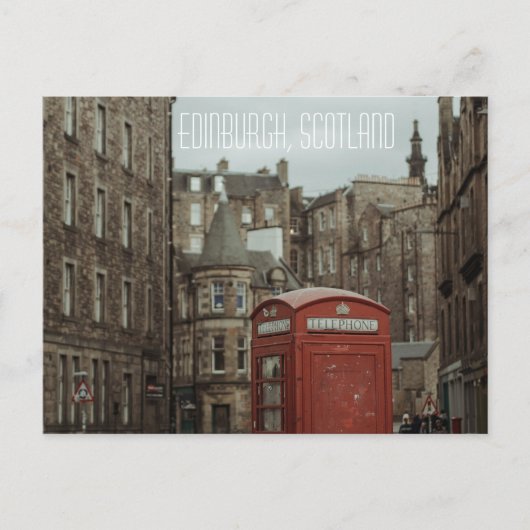 Edinburgh, Schotland Briefkaart (Voorkant)