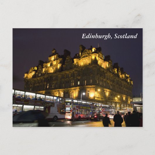 Edinburgh, Schotland Briefkaart (Voorkant)