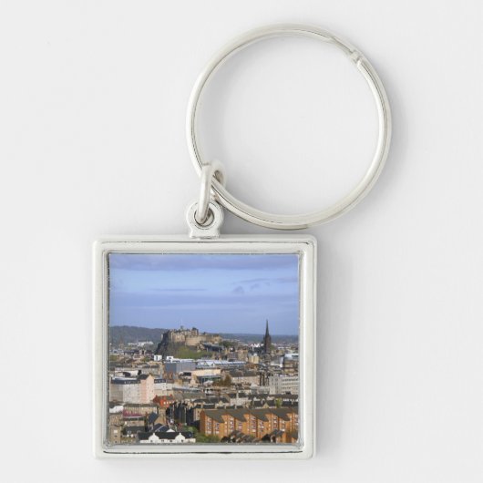 Edinburgh, Schotland. Een uitzicht dat het central Sleutelhanger (Voorkant)