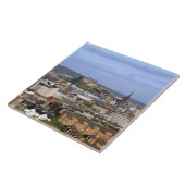 Edinburgh, Schotland. Een uitzicht dat het central Tegeltje (Zijkant)