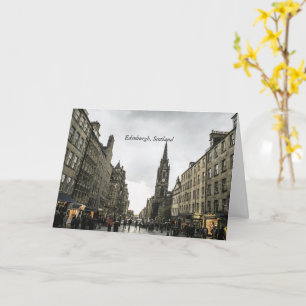 Edinburgh, Schotland Kaart