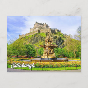 Edinburgh, Schotland, Verenigd Koninkrijk Briefkaart