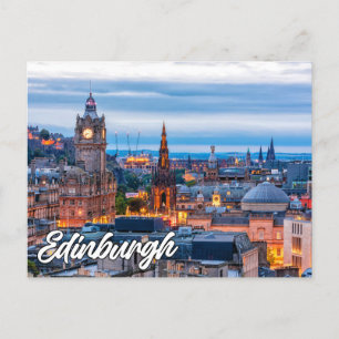 Edinburgh, Schotland, Verenigd Koninkrijk Briefkaart
