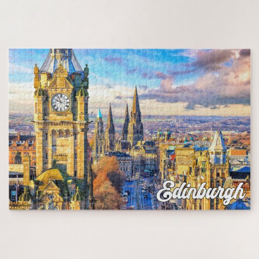 Edinburgh, Schotland, Verenigd Koninkrijk Legpuzzel (Horizontaal)