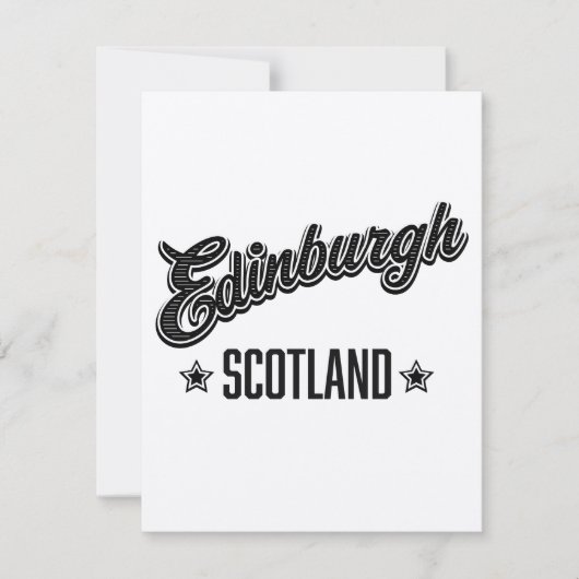 Edinburgh Scotland (Voorkant)