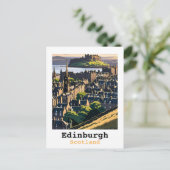 Edinburgh Scotland Briefkaart (Staand voorkant)