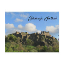 Edinburgh Scotland Castle Briefkaart Vakantie reiz