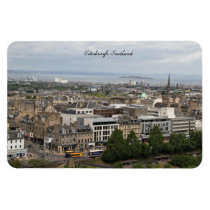 Edinburgh Scotland, Cityscape, fotografie Magneet