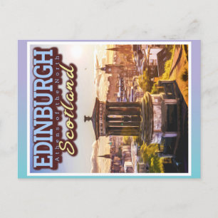 EDINBURGH SCOTLAND - DE ATHENEN VAN DE NOORDEN BRIEFKAART
