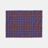 Edinburgh Scotland District Tartan Fleece Deken (Voorkant (Horizontaal))
