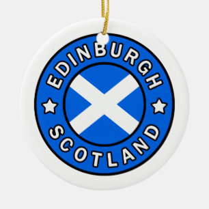 Edinburgh Scotland Keramisch Ornament