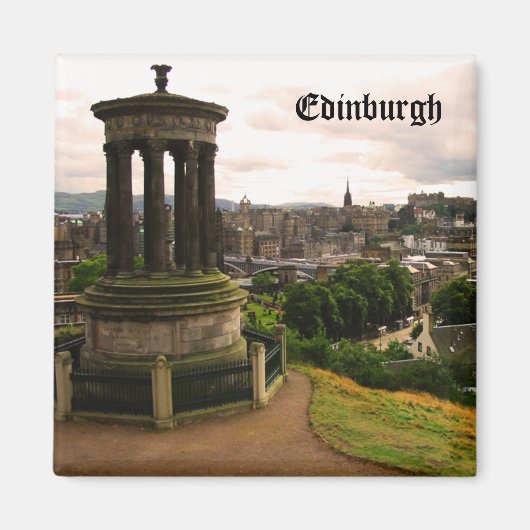 Edinburgh Scotland Magnet Magneet (Voorkant)