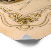  Edinburgh Scotland Map (1851) Poster (Hoek)