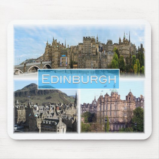 Edinburgh Scotland Muismat (Voorkant)