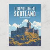  Edinburgh Scotland Reizen Briefkaart (Voorkant)