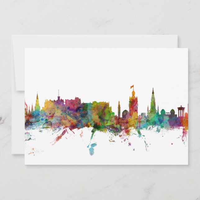 Edinburgh Scotland Skyline (Voorkant)