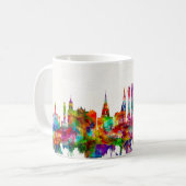 Edinburgh Scotland Skyline Koffiemok (Voorkant links)