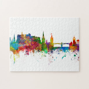 Edinburgh Scotland Skyline Legpuzzel