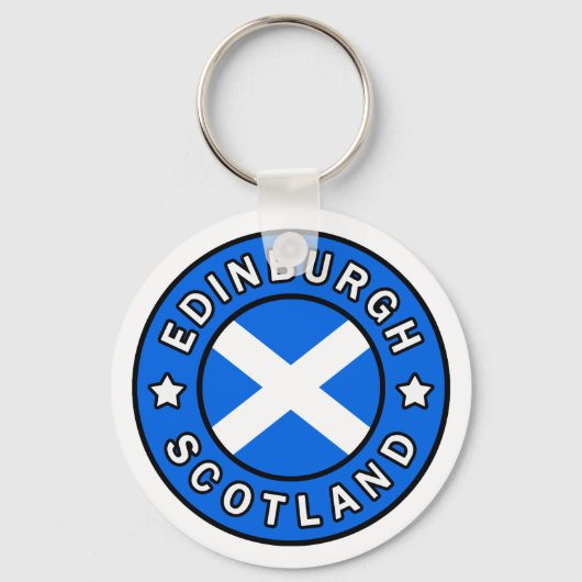 Edinburgh Scotland Sleutelhanger (Voorkant)
