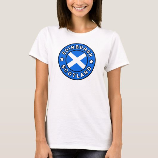 Edinburgh Scotland T-shirt (Voorkant)