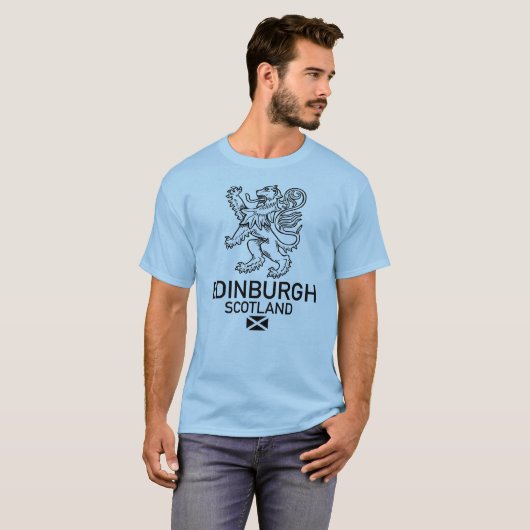Edinburgh Scotland T-shirt (Voorkant volledig)