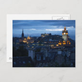 Edinburgh Skyline Briefkaart (Voorkant / Achterkant)