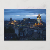Edinburgh Skyline Briefkaart (Voorkant)