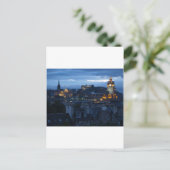 Edinburgh Skyline Briefkaart (Staand voorkant)