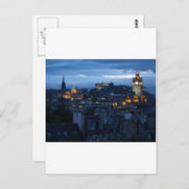Edinburgh Skyline Briefkaart (Voorkant / Achterkant)