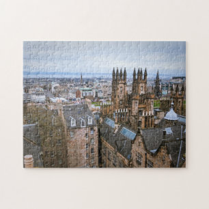 Edinburgh skyline, Edinburgh, Schotland Legpuzzel