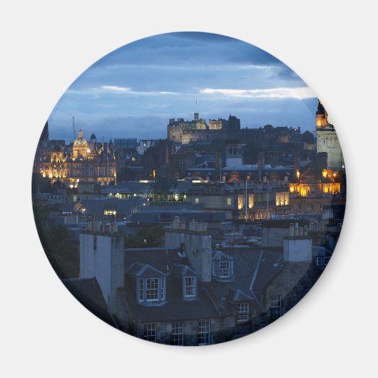 Edinburgh Skyline Magneet (Voorkant)