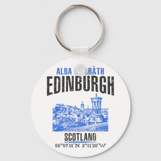 Edinburgh Sleutelhanger (Voorkant)