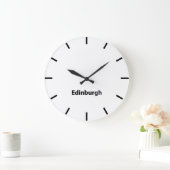 Edinburgh Time Wall Clock Grote Klok (Huis)