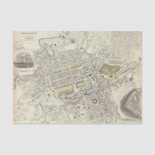 Edinburgh Tissuepapier (Voorkant)