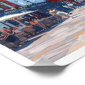 Edinburgh Travel Poster Royal Mile Edinburgh Print (Coin)