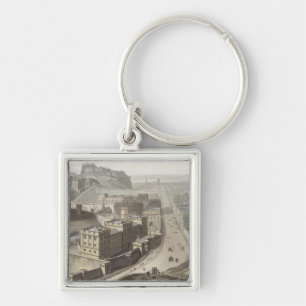 Edinburgh, uit Calton Hill, uit 'A Voyage Around Sleutelhanger