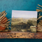 Edinburgh van het kasteel, 1847 (olie op canvas) fotoplaat (Zijkant)