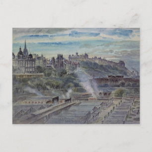 Edinburgh van nabij St. Anthony's kapel Briefkaart