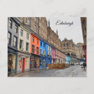 Edinburgh - Victoria Street Briefkaart
