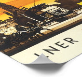 Edinburgh Vintage Travel Poster (Hoek)