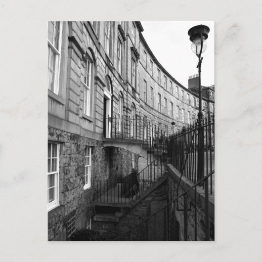 Edinburgh's nieuwe stad briefkaart (Voorkant)