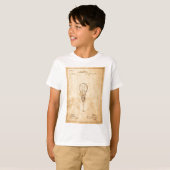 Edison Bulb Patent T-shirt (Voorkant volledig)