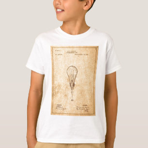 Edison Bulb-patent T-shirt