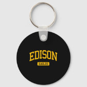 Edison High School Hs Edison Nj Varsity Srts  Sleutelhanger (Voorkant)